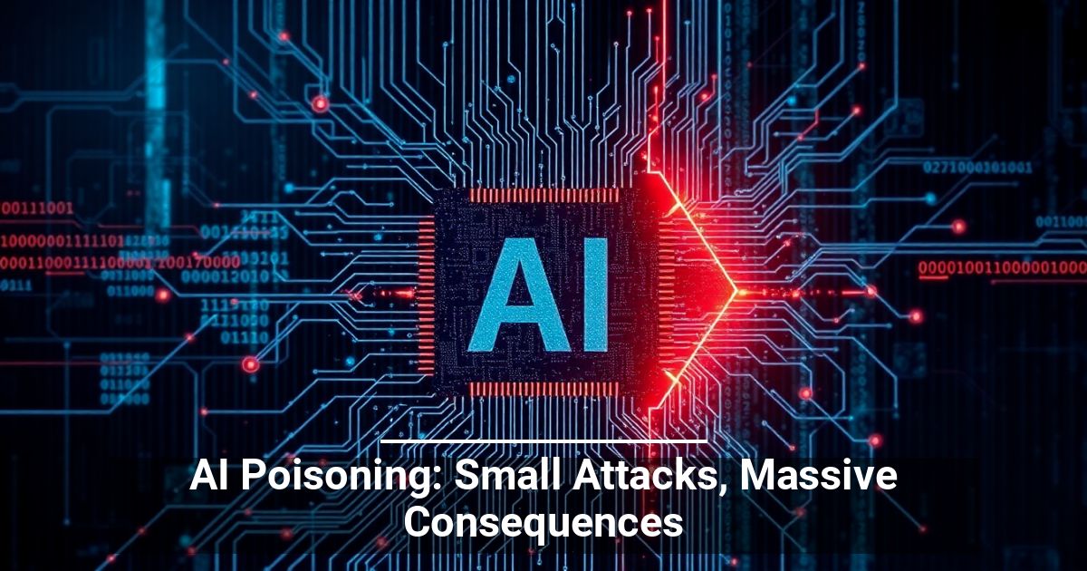 AI Poisoning: Small Attacks, Massive Consequences